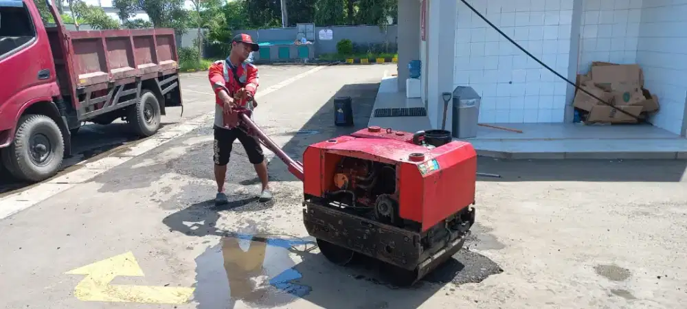 Baby roller 2ton stamper kodok pemadatan