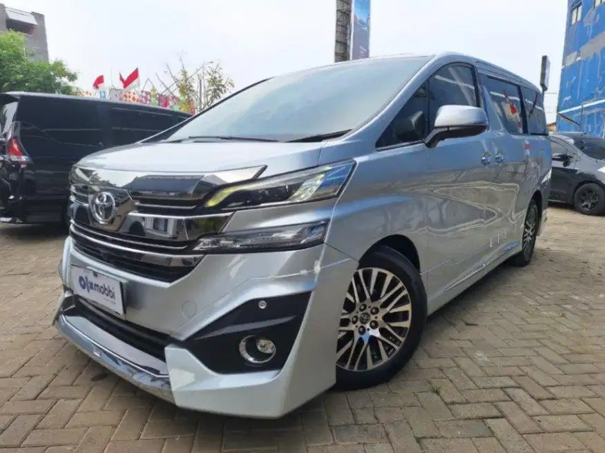 Toyota Vellfire 2.5 G Limited Bensin-AT 2017 Silver