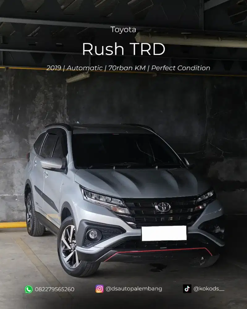 Rush TRD Matic 2019 [DP 30Juta]