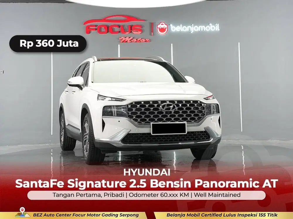[GARANSI 5THN] Hyundai Santafe Santa Fe Signature AT 2021/2022/2023