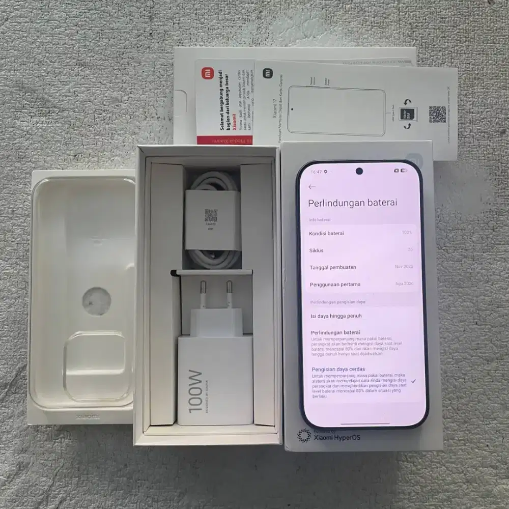 Xiaomi 17 Warna Hitam 12/512GB