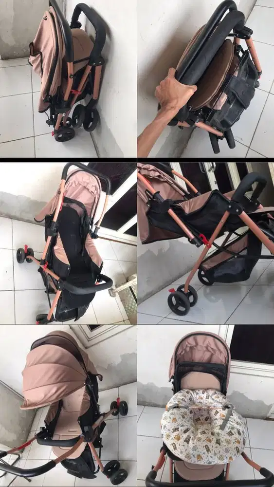 DIJUAL STROLLER BAYI + BONUS TEMPAT TIDUR BAYI