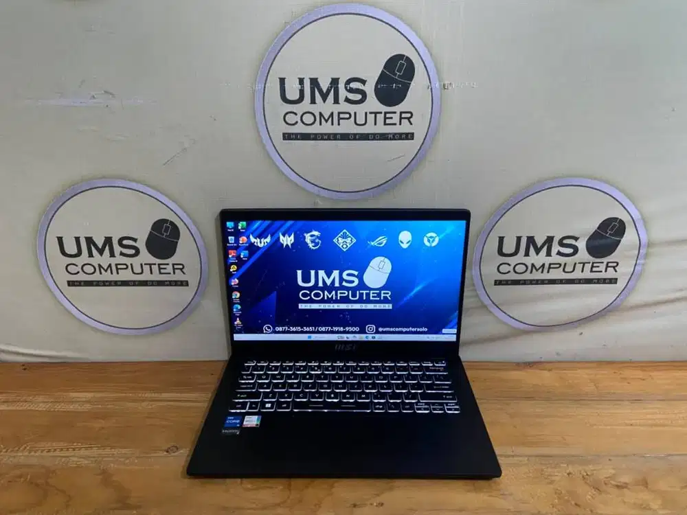 MSI Modern 14 C11M Black INTEL Core i5-1155G7 RAM 8GB Iris Xe Graphics