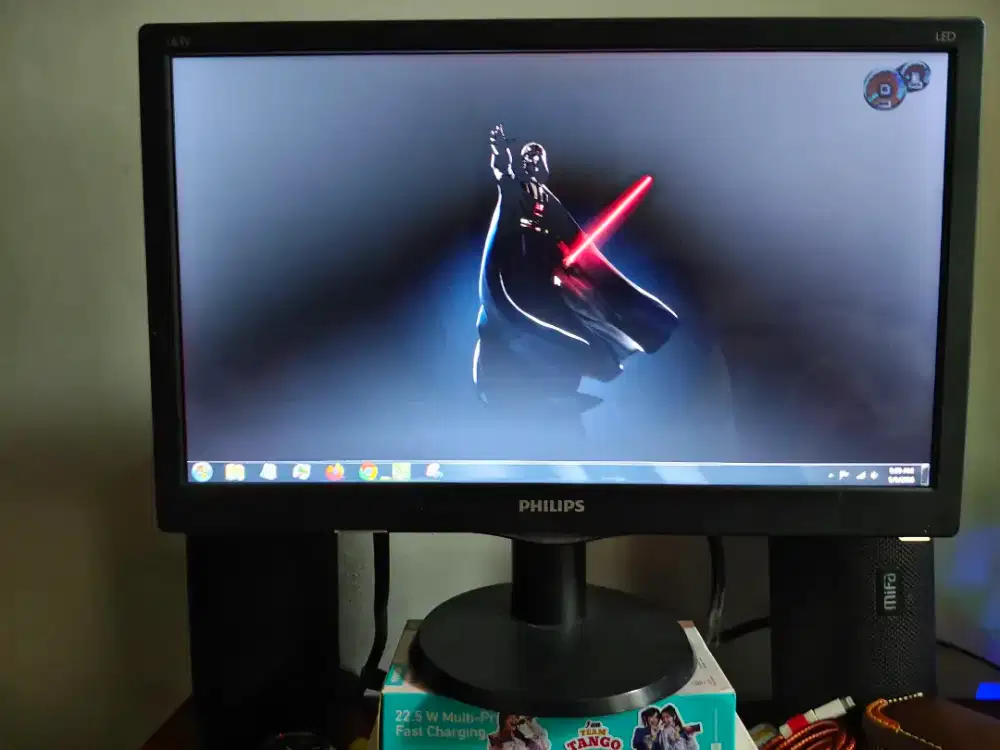 Monitor LED Philips 163V 15.6 Inch, Murah COD Jogja