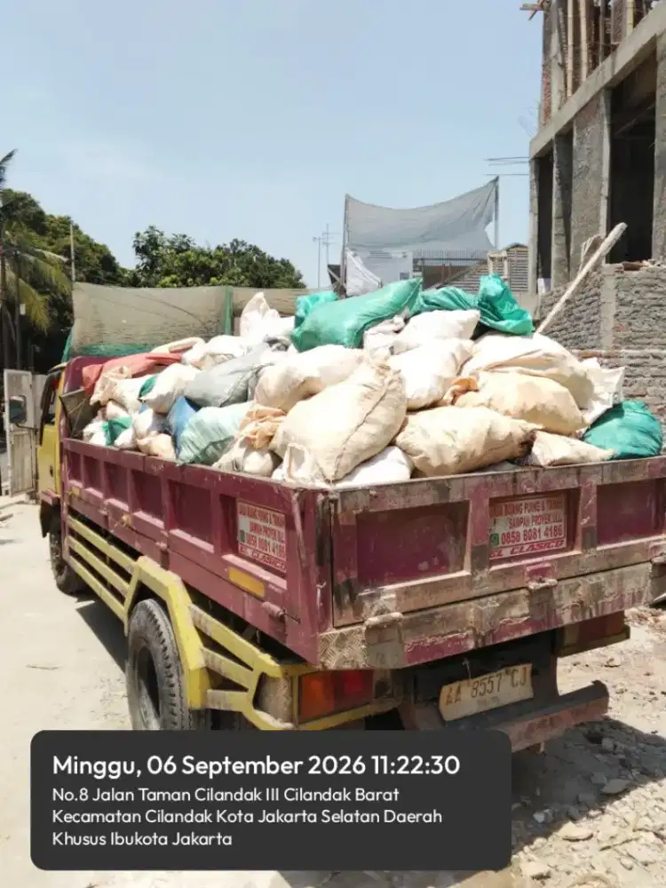 jasa buang puing bekas proyek jakarta