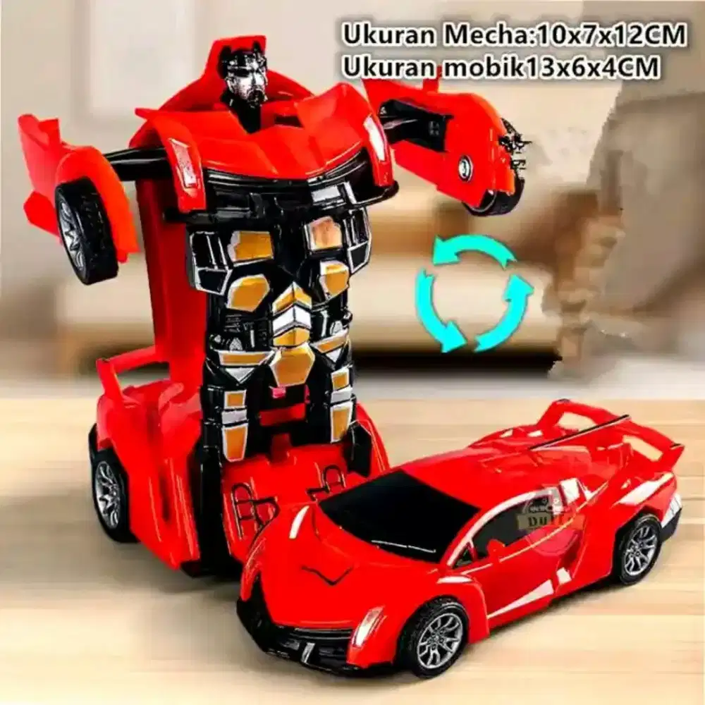 Mobil remot robot transfomers