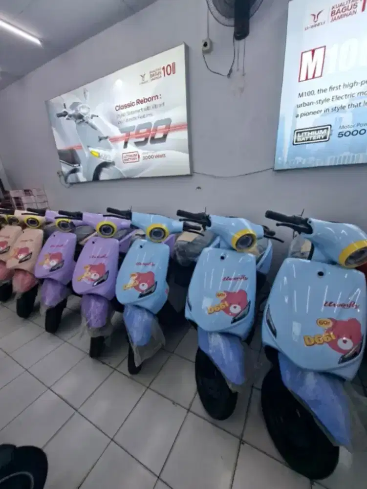 SEPEDA LISTRIK UWINFLY D66i01 STYLE