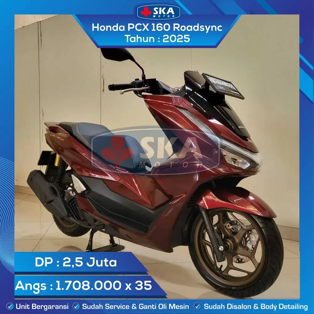 Honda PCX 160 RoadSync Tahun 2025