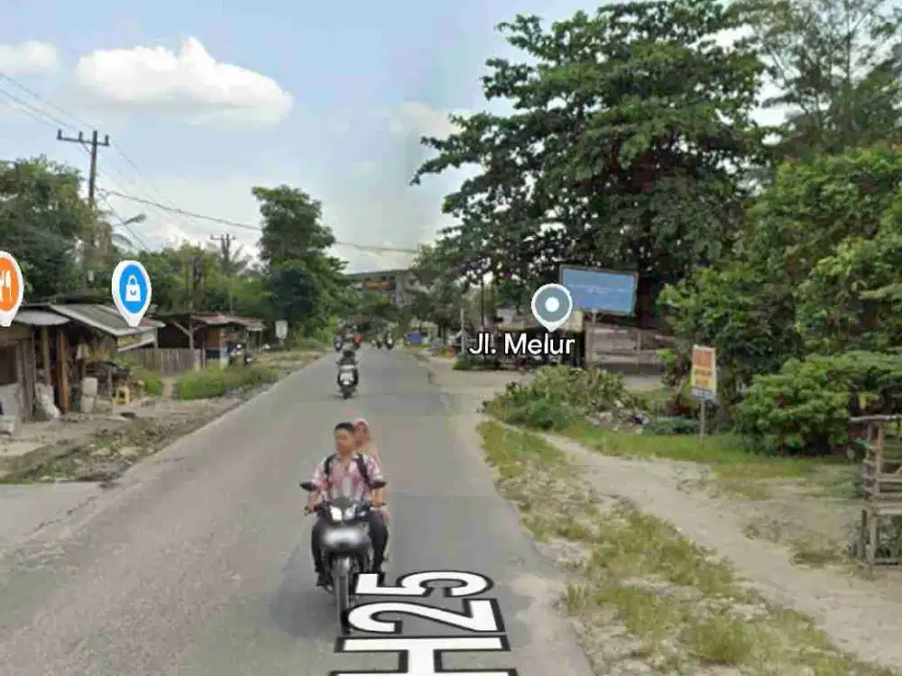 Ruko 3 pintu tanah 1500m2 di kulim Mentangor kota Pekanbaru