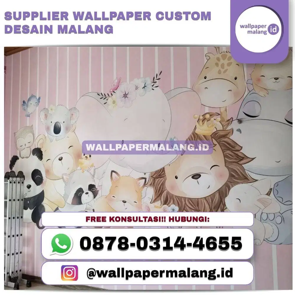 SUPPLIER WALLPAPER CUSTOM DESAIN MALANG
