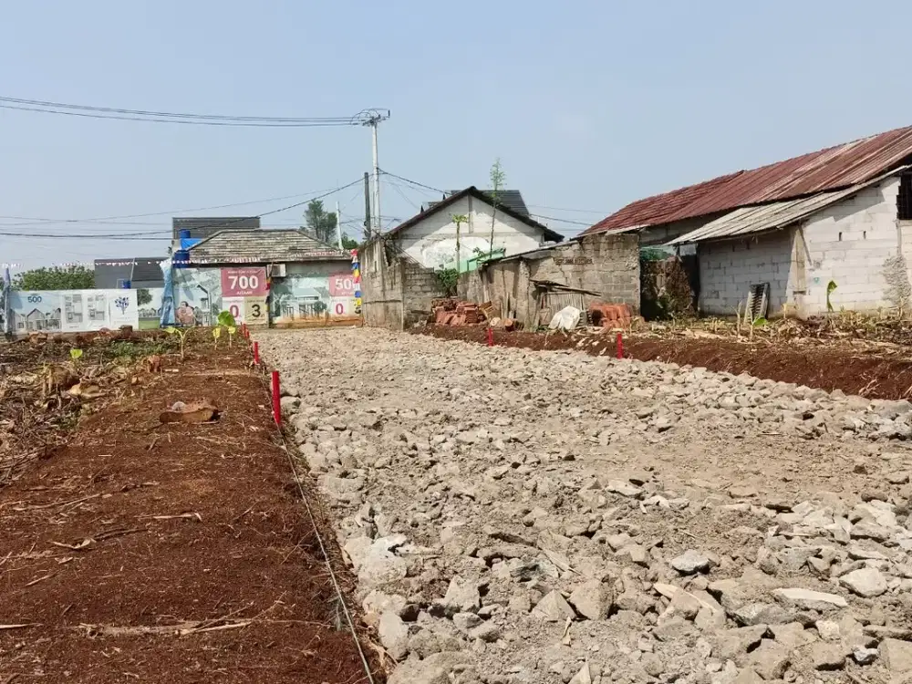 Kavling SHM Hunian Luas Mulai 85m2 Dekat Stasiun Bojonggede