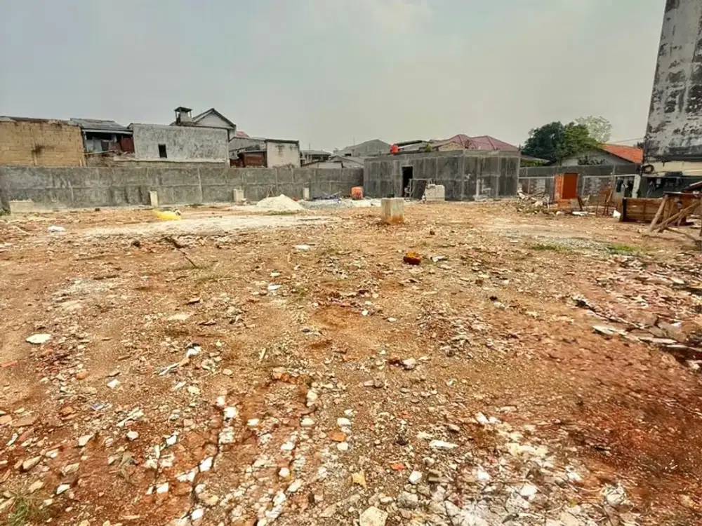 Tanah Komesil Luas Siap Bangun Cocok untuk F&B, Ruko, Dll, Zona Komersil Traffic Tinggi Lokasi Strategis di Rc Veteran Bintaro Jakarta Selatan