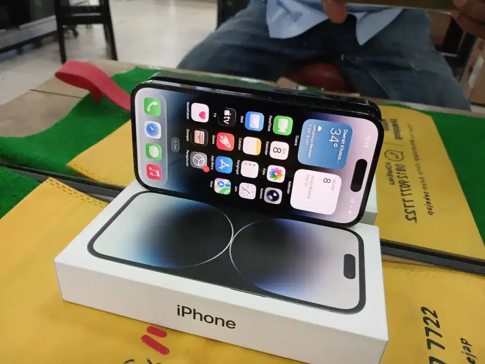 Iphone 14 Pro 128 gb Ibox semua normal lengkap