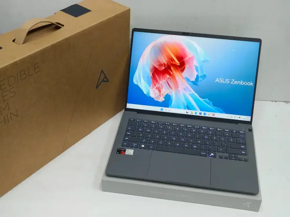Asus zenbook a14 ux3407qa garansi resmi super slim