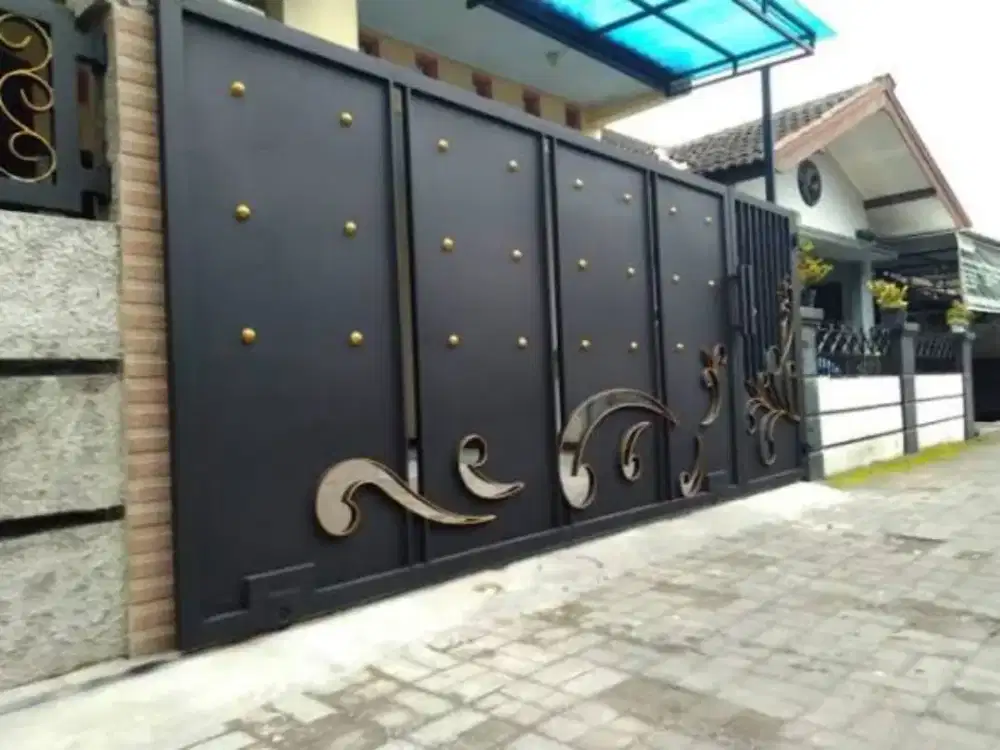 Pintu pagar klasik termurah 2454