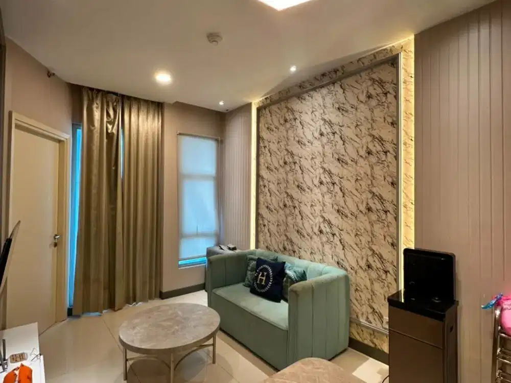 SEWA APARTEMEN TAHUNAN BENSON TOWER TYPE 2 KAMAR TIDUR CONNECT MALL PAKUWON