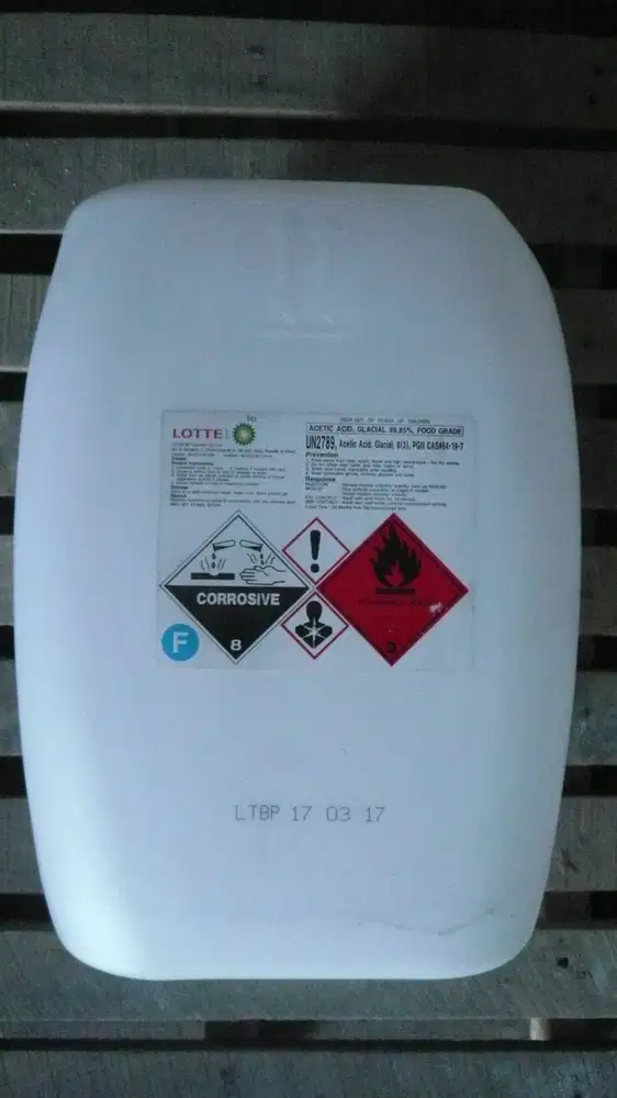 GLACIAL ACETIC ACID (ASAM ASETAT GLASIAL) CUKA – CHANGCHUN & LOTTE