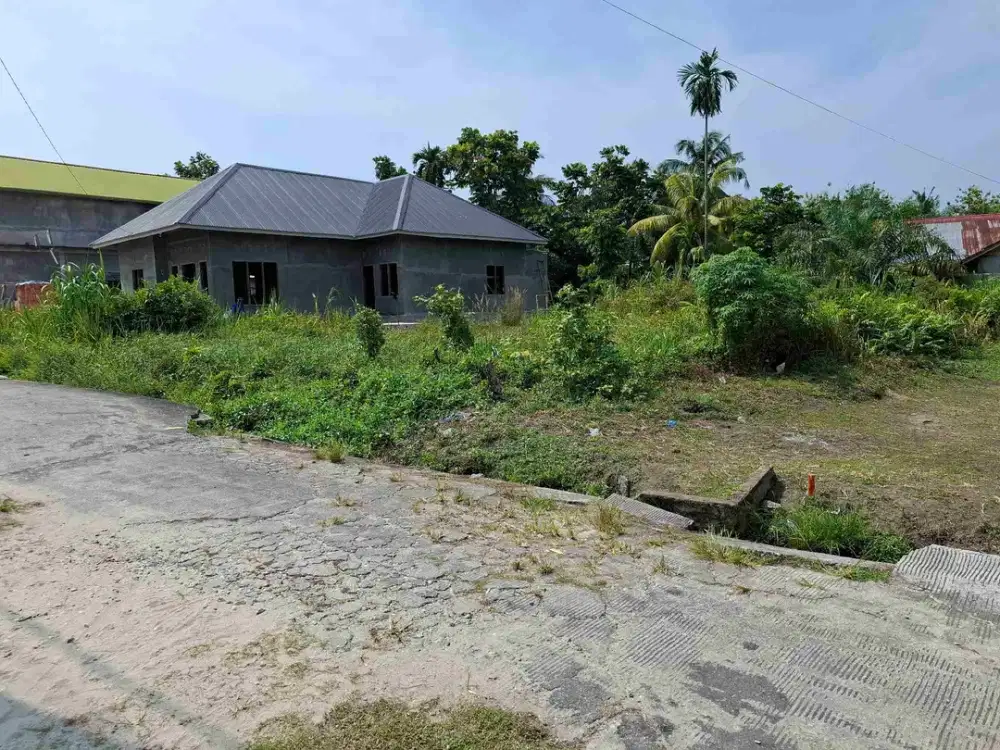 Tanah murah di kulim Pekanbaru jalan Bakti Husada