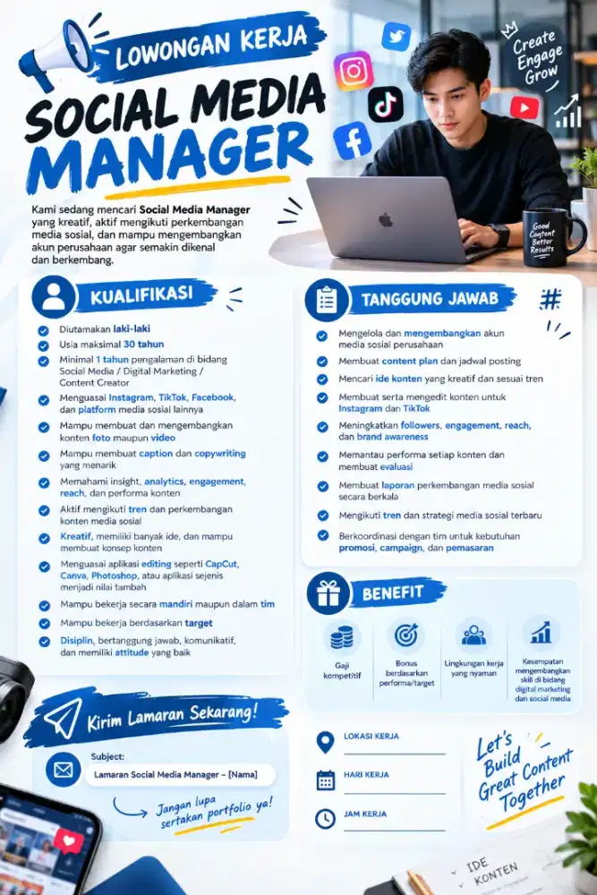 SOSIAL MEDIA MANAGER