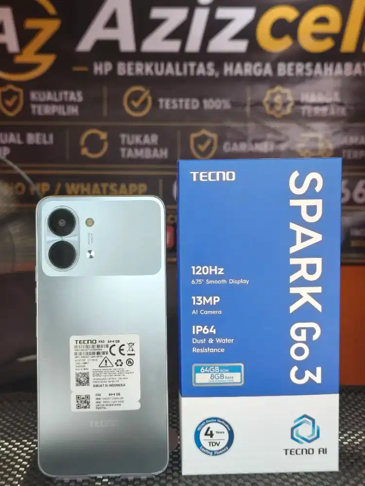 TECNO SPARK GO 3 RAM 4+4/64