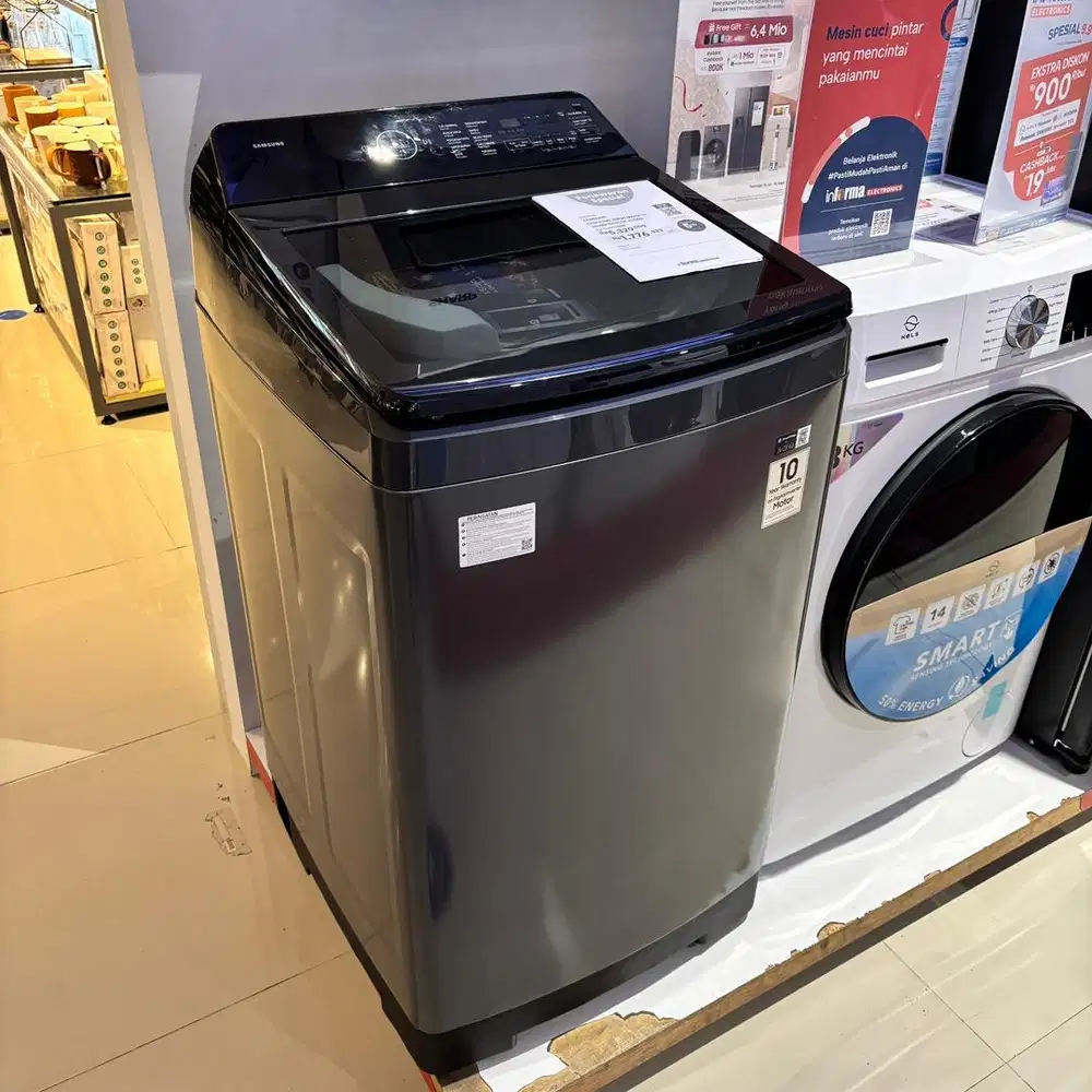 mesin cuci samsung top loading 10.5 KG