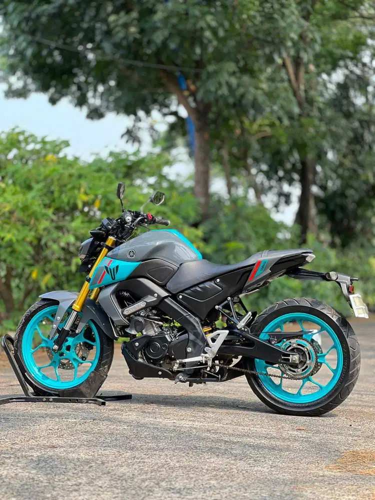 YAMAHA MT15 2022 GREY KM RENDAH PAJAK PANJANG FULL MULUS