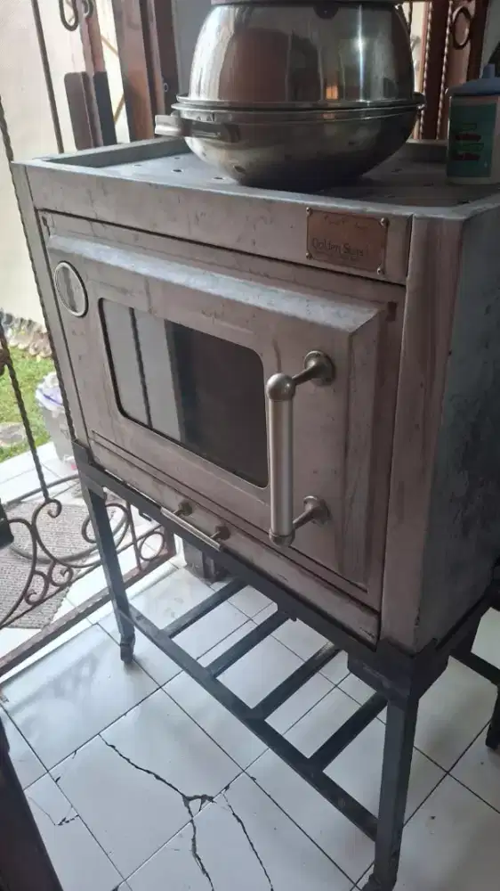 Oven built in gas Delicia DOP 2A9 IX