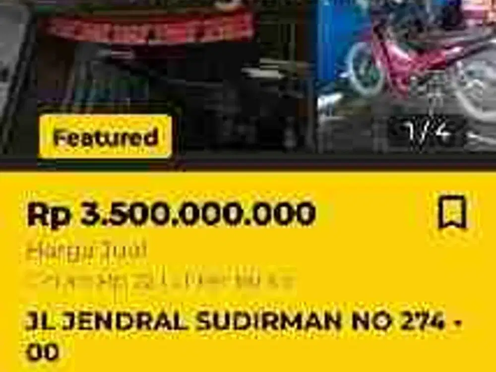 Ruko di Jual Atau oper usaha