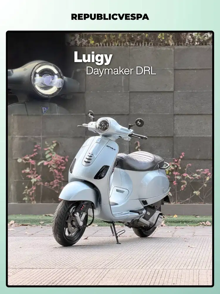 TERMURAH PIAGGIO VESPA LX125 IGET LED TAHUN 2022 WARNA GREY DELICATO