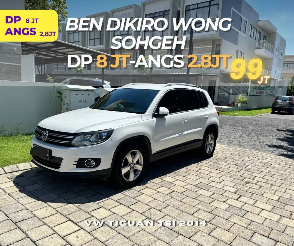 [TERMURAH] VOLKSWAGEN VW TIGUAN 1.4 TSI 2014 NIK 2013 bs TT CRV