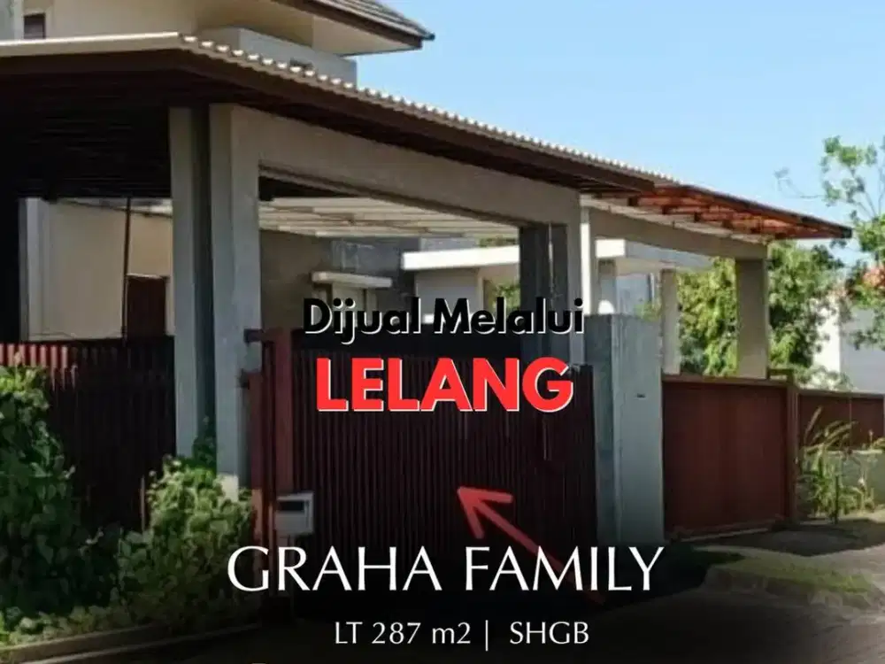 HOT ITEM Rumah Surabaya Graha Family