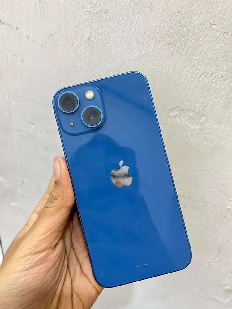 iPhone 13 Mini 128gb Blue Ex Resmi Indo