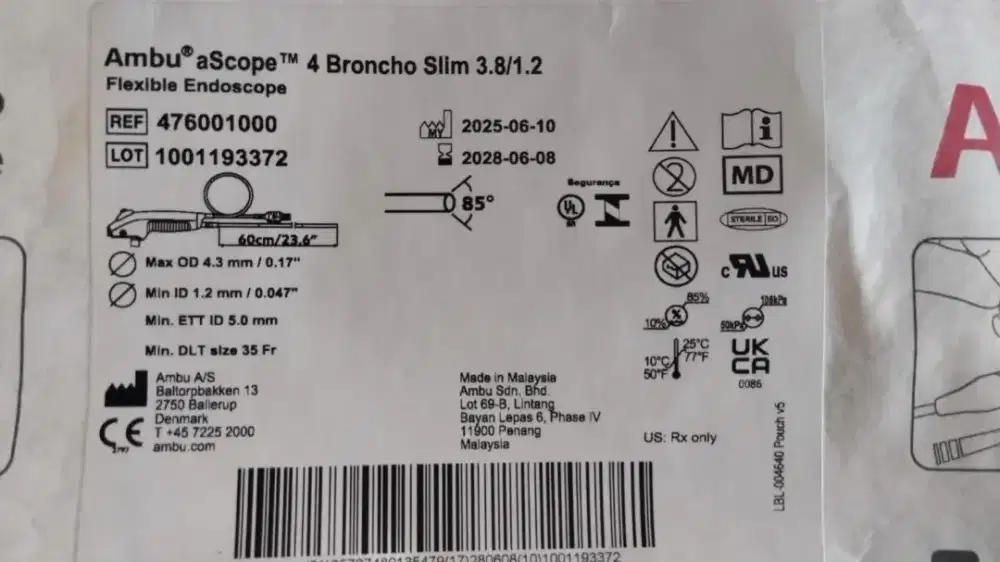 Dijual Ambu aScope Alat Endoskopi Flexible Single Use