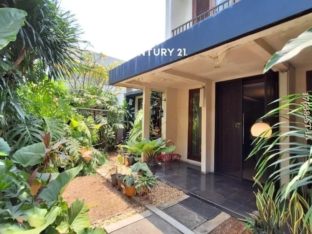Rumah asri hook dijual di lokasi premium Sektor 2 Bintaro akses strategis dekat ke pusat perbelanjaan, sekolah, rumah sakit, stasiun KRL, pintu tol, s