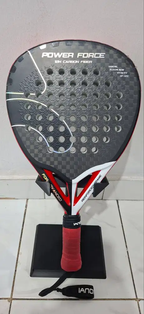 IANONI Power Force 12K Carbon Padel Racket / Raket Padel Ianoni Power