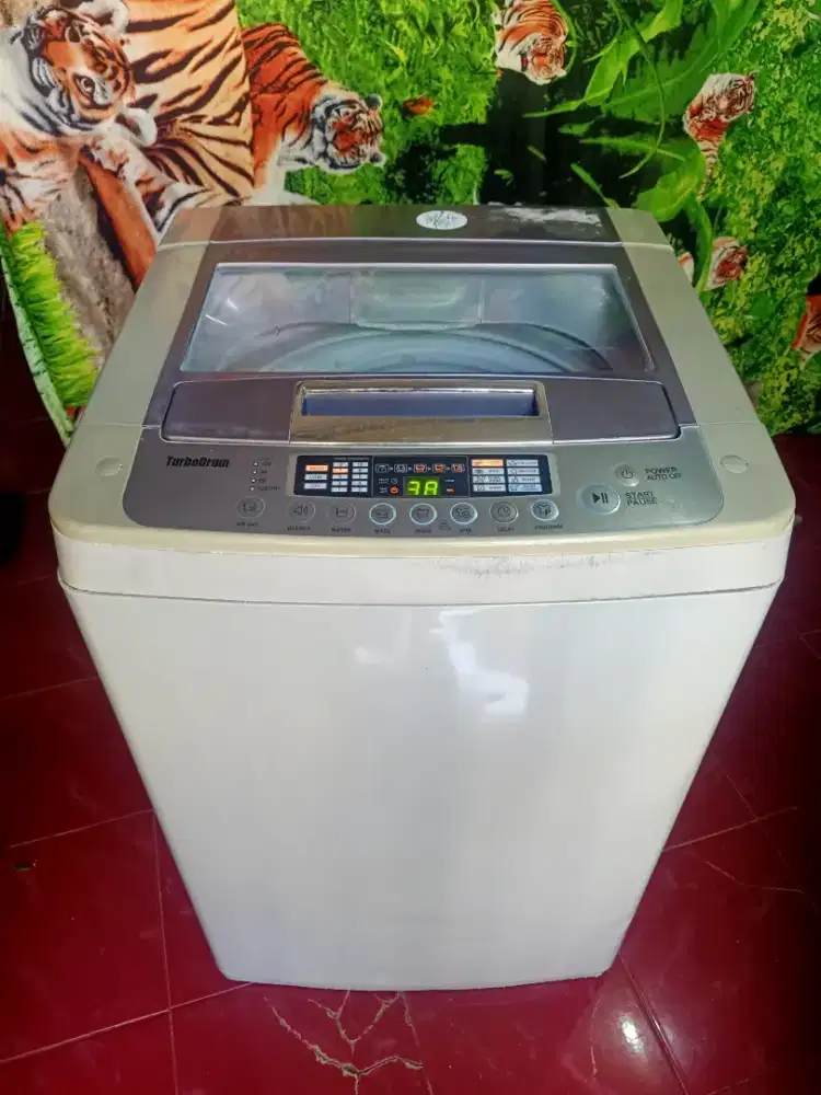 Mesin Cuci LG Otomatis Kapasitas 8Kg Normal Original