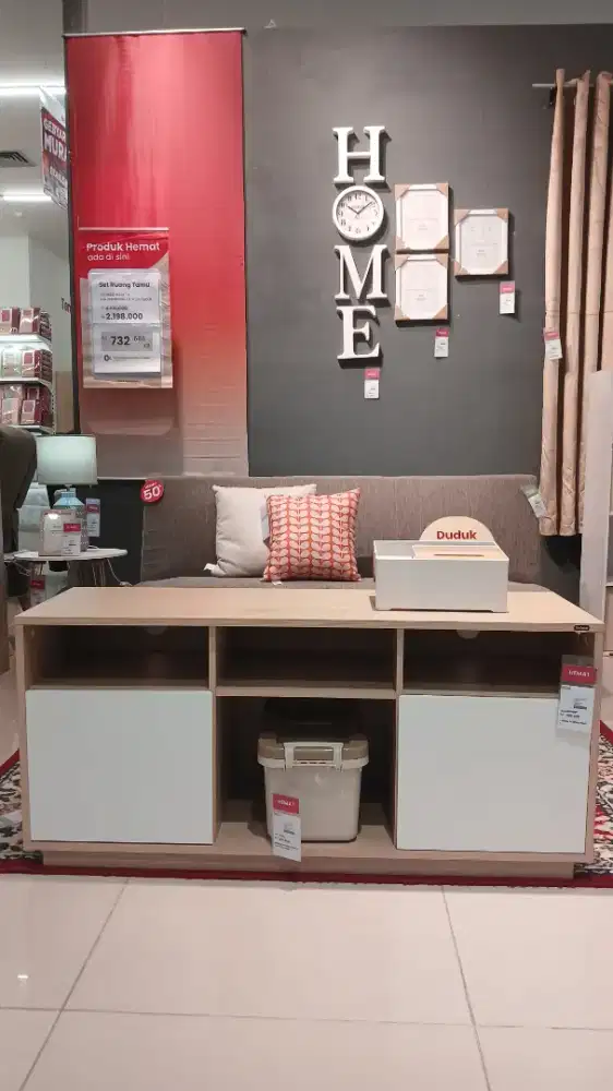 CARROL TV STAND MAPLE