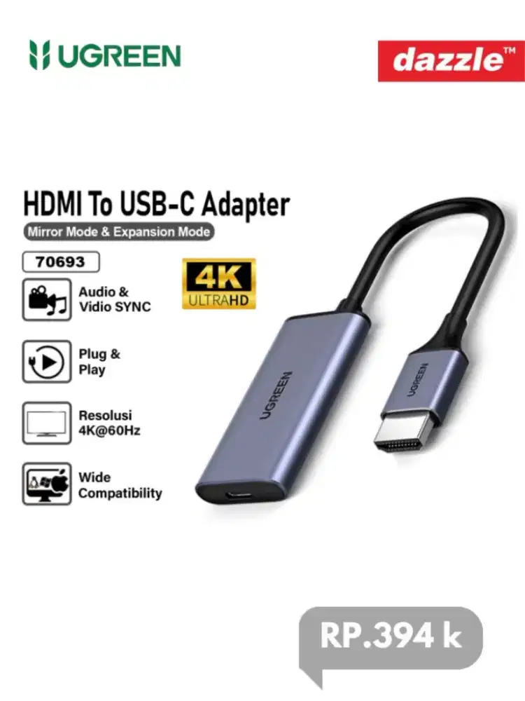 HDMI to type C adapter UGREEN