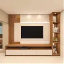 BACKDROP TV MINIMALIS SIDOARJO , CUSTOM KEKINIAN