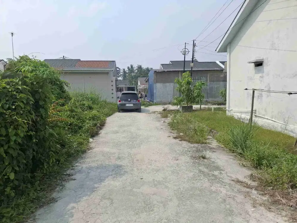 Tanah di tengah Perumahan Dekat Kantor Desa Kubang Jaya, 19 menit ke Bandara SSK 2