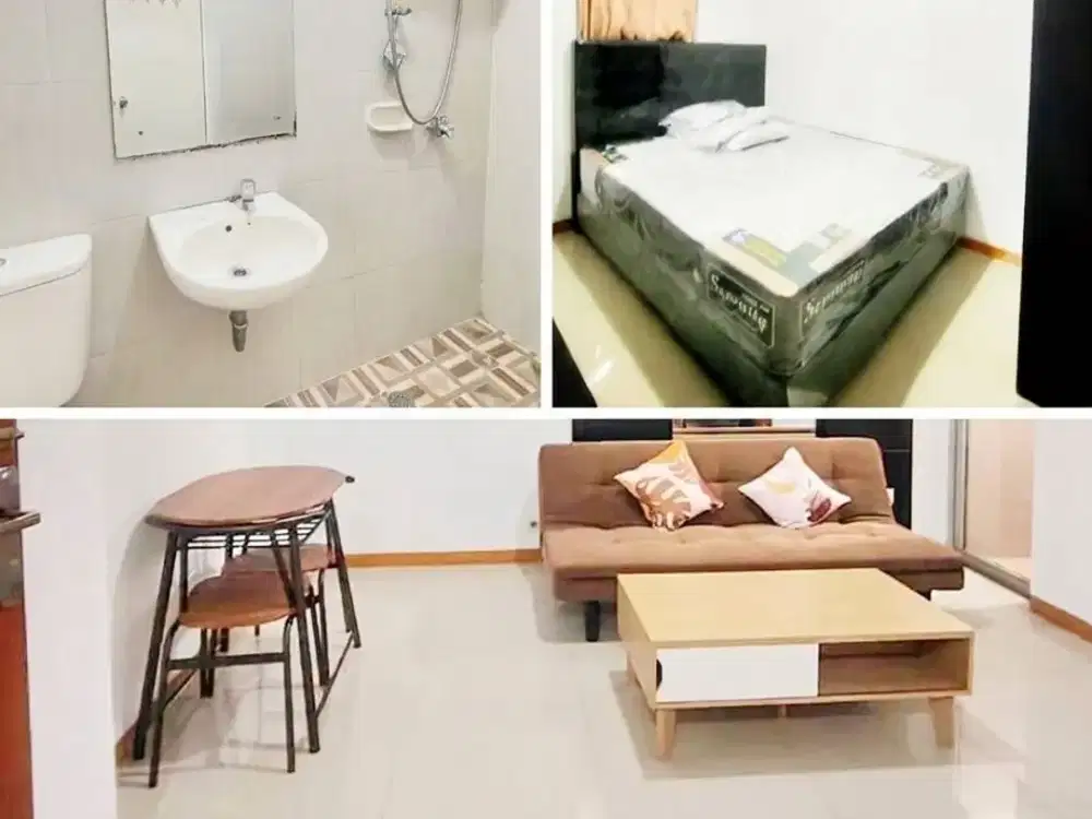 Termurah! Apartemen Gading Mediterania Kelapa Gading 2BR Furnished Siap Huni Jakarta Utara