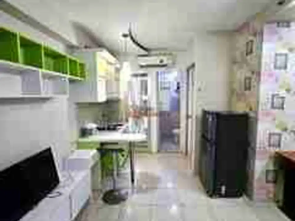 Langka! Apartemen Green Bay Pluit Greenbay 1Br 35M² Hook Full Furnished Renov Modern, Tower Favorit Siap Huni