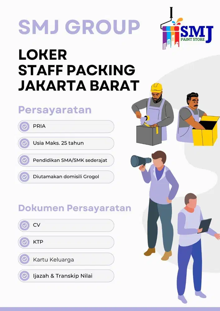 STAFF PACKING ONLINE SHOP