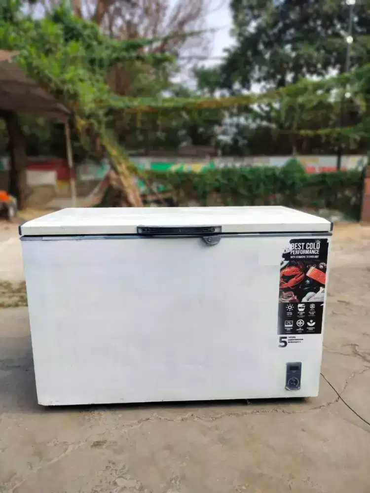 MURAH BOLEH ,MURAHAN JANGAN..Freezer box Gea 
Kapasitas 386