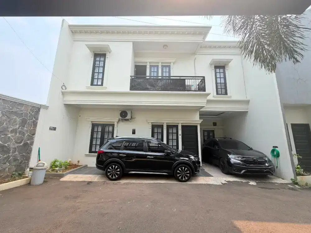 Rumah 2 lantai disewakan full furnish