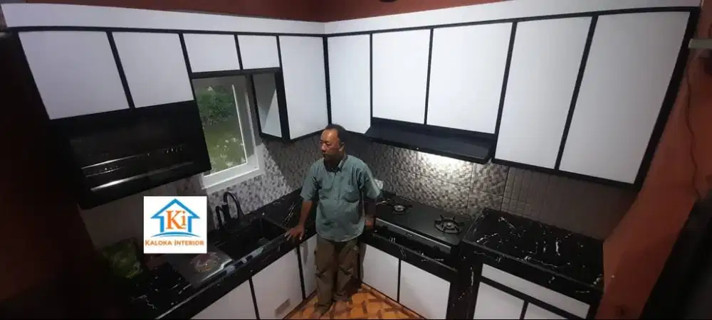 Kitchen Set Aluminium Surabaya Kaloka Interior