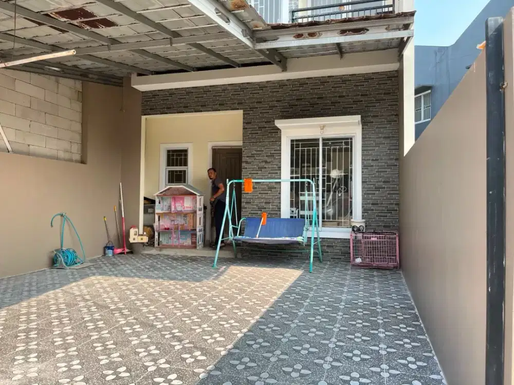 Turun Harga Rumah Ada Pool Taman Telaga Mediterania Citra Raya