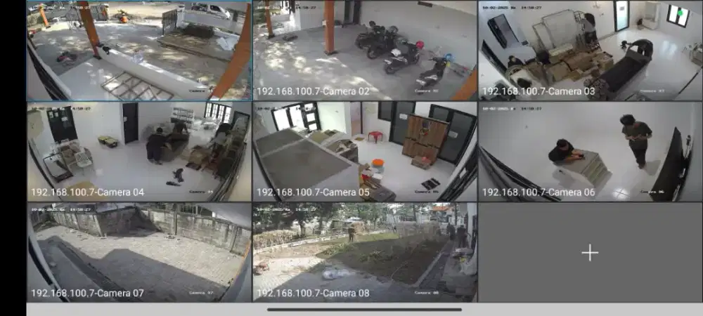 Kamera Cctv hd - mudah di pantau melalui hp siang dan malam hari