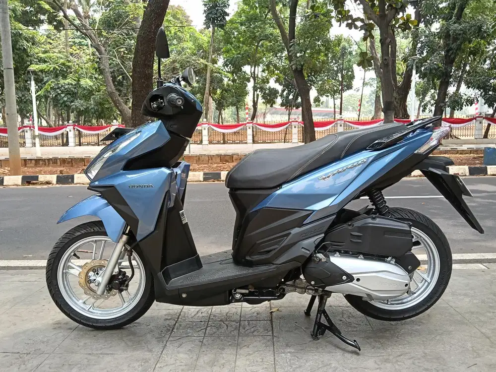 DIJUAL CASH HONDA VARIO LED OLD 150 THN 2017 PJK IDUP SIAP PAKAI