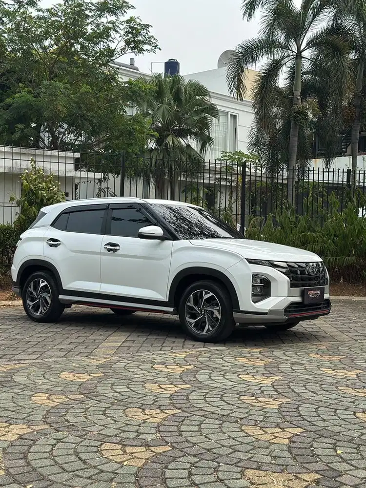 Hyundai Creta Prime Nik 2023 Putih Low Km